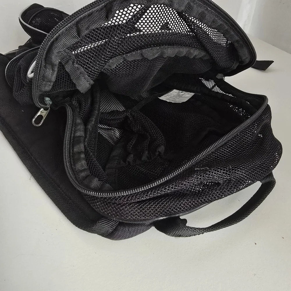Nike Black Mesh Backpack Streetwear Gym Sports Beach Travel Bag